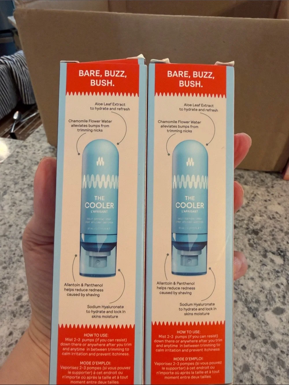 Meridian The Cooler Daily Soothing Spray - Bundle of 2 new in box